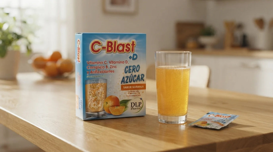Vitamina C y diabetes: C-Blast +D Cero Azúcar