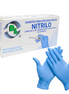 Guantes para exploración de Nitrilo, ambidiestros y desechables no estériles, caja con 100 piezas