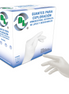 Guantes Para Exploración ambidiestros, estériles, de látex y desechables, caja con 100 piezas.