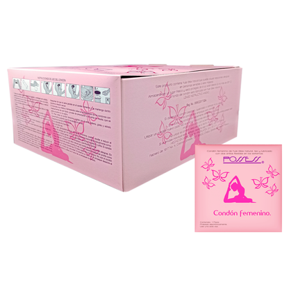 Condón femenino Possess. Caja con 100 piezas