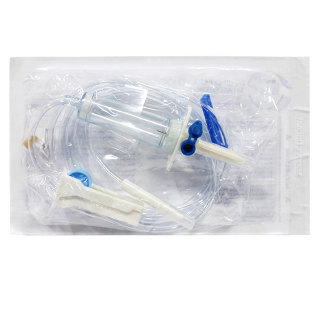 Equipo para venoclisis Microgotero Sin Aguja, estéril y desechable.