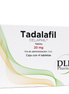 Delaphil Tadalafil 20mg caja con 4 tabletas