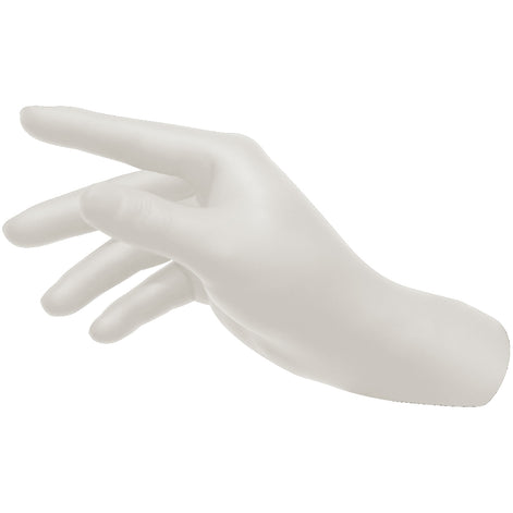 Guantes Para Exploración o Exámen No Estériles de látex Caja con 100 guantes.