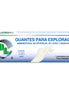 Guantes Para Exploración o Exámen No Estériles de látex Caja con 100 guantes.