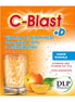C-Blast+D, Vitamina C, Vitamina D, Complejo B, Zinc y Antioxidantes Polvo Efervescente Sabor Naranja (caja con 10 sobres)