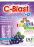 C-Blast+D INFANTIL,Vitamina C, Vitamina D, Complejo B, Zinc y Antioxidantes Polvo Efervescente Sabor uva (caja con 10 sobres)