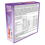 C-Blast+D INFANTIL,Vitamina C, Vitamina D, Complejo B, Zinc y Antioxidantes Polvo Efervescente Sabor uva (caja con 10 sobres)