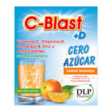 C-Blast+D, Vitamina C, Vitamina D, Complejo B, Zinc y Antioxidantes Polvo Efervescente Kit 3 Cajas (caja con 10 sobres) (Kit familiar)