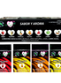 Condón Dl Aroma Y Sabor Caja Con 12 Carteras, Cartera Con 3 pz