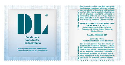 FUNDA PARA TRANSDUCTOR ENDOCAVITARIO LUBRICADA