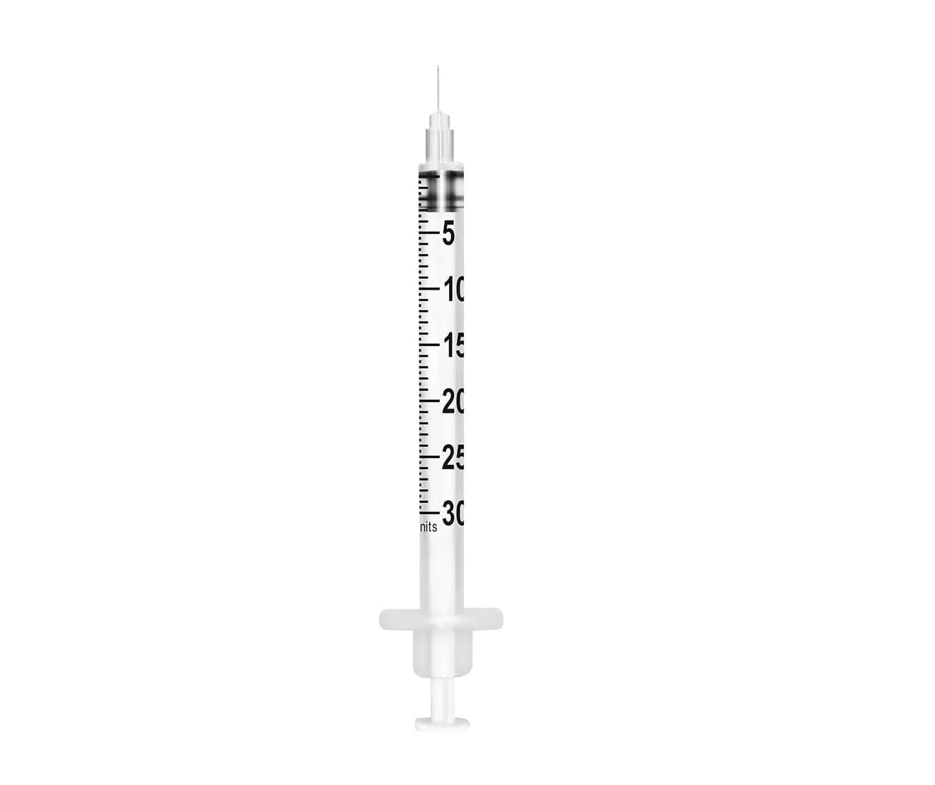 Jeringa para Insulina DL 0.3 ml 31G x 6 mm bolsa con 5 piezas