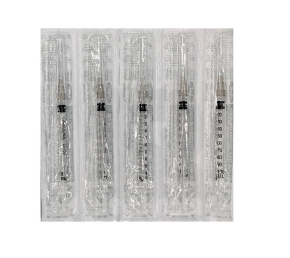 Jeringas para Insulina DL 1 ML 27GX13mm Caja con 200 piezas