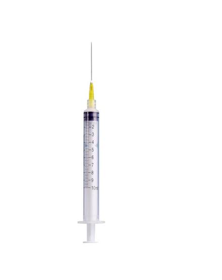 Jeringa DL 10ML 20Gx32mm Caja con 100 piezas