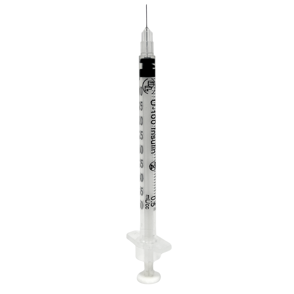 Jeringas para Insulina DL 0.5 ML 31GX08mm Caja con 100 piezas