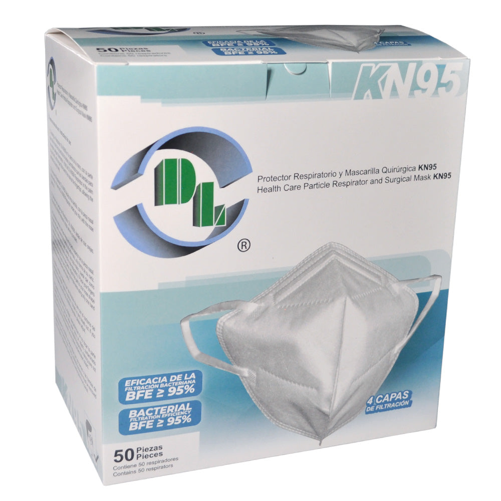 Protector Respiratorio DL Kn95 Caja con 50 piezas