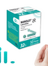 DL Lancetas de punta fina ultra delgadas. Calibre 32G para Punción 50 Piezas marca Dl Compatibles con la mayoría de los dispositivos de punción.