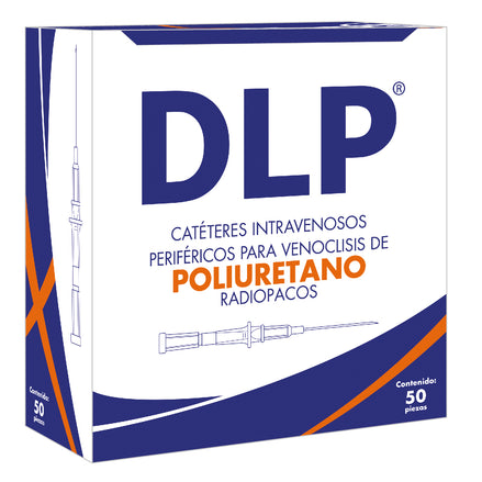 Catéteres Intravenosos Periféricos para Venoclisis DLP Caja con 50 piezas