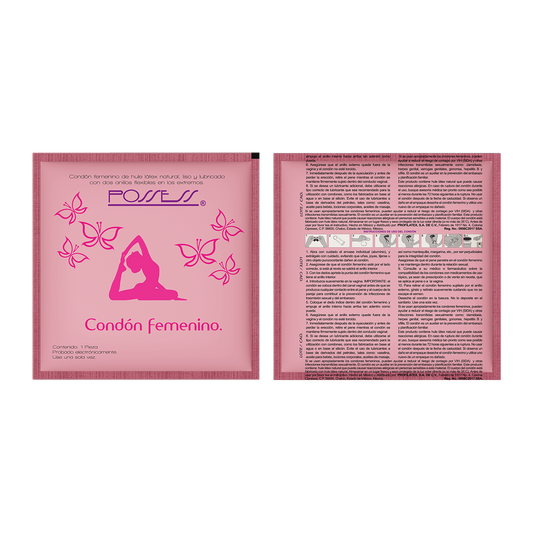 Condones Possess Femenino caja con 100 piezas