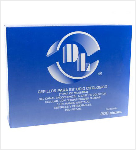 Cepillo para Estudio Citológico ESTÉRIL caja 200 piezas