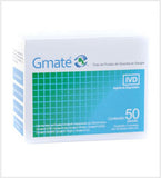 GMATE Tiras Reactivas con 50 Piezas Contiene 2 empaques de 25 Tiras cada uno