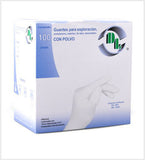 Guantes Para Exploración o Exámen Estériles Caja con 100 guantes